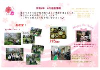 4月活動情報　花見